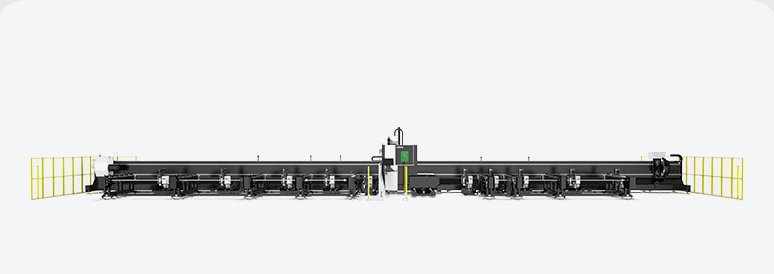 三卡盤激光切管機T3系列