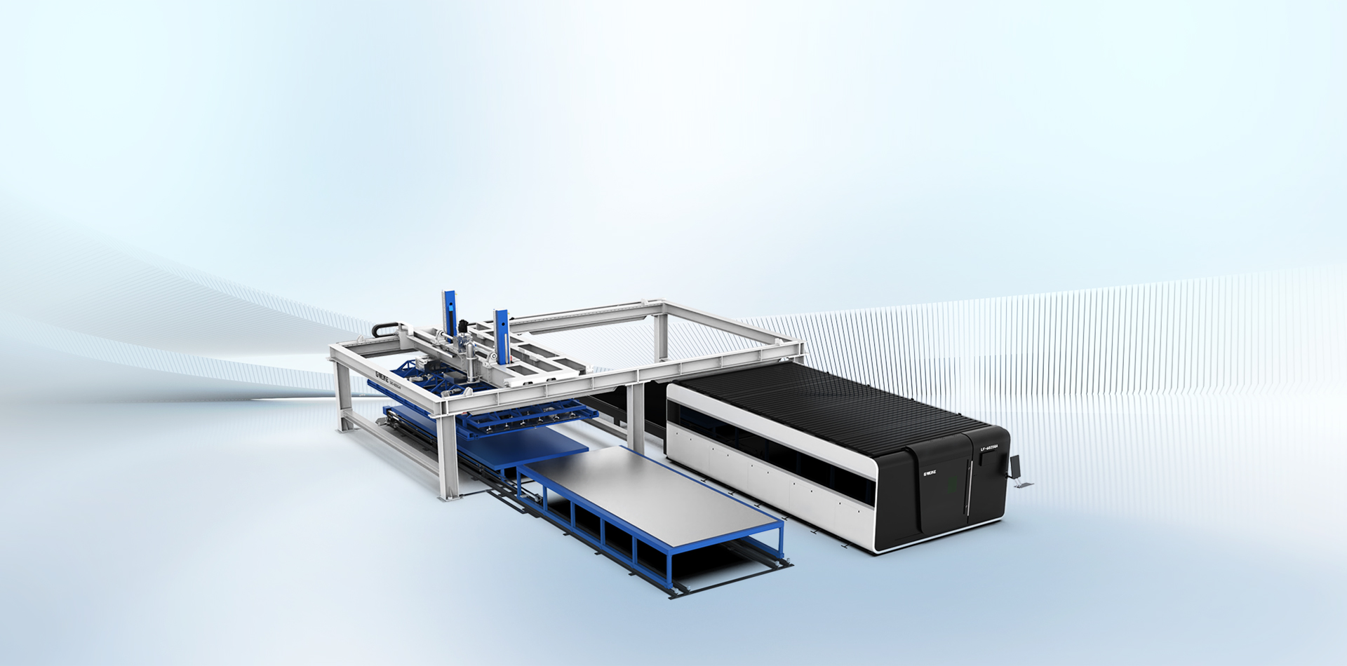 激光自動上下料智能產線GAF系列_金威刻激光切割機-金威刻官方網站