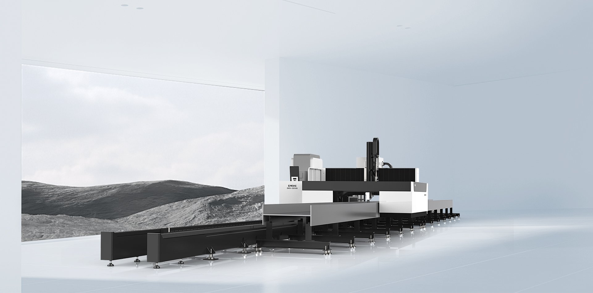 懸臂式型鋼激光切割機_金威刻激光切割機-金威刻官方網站