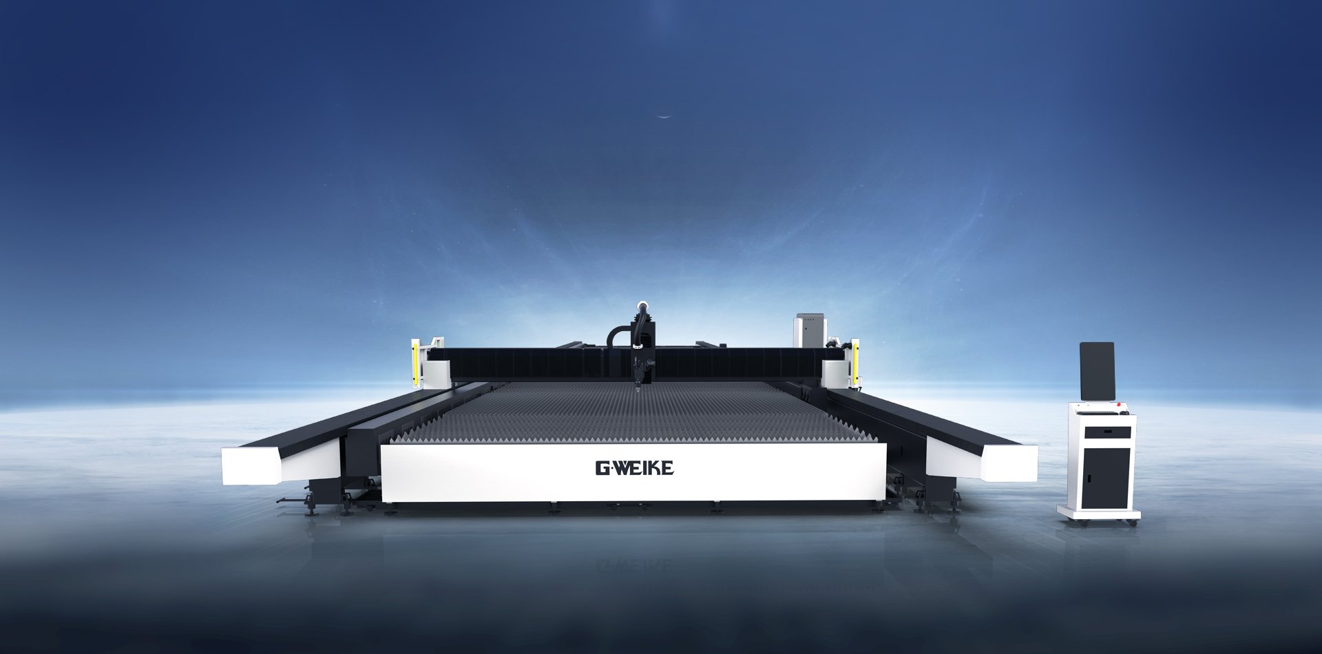 雙軌超寬幅面激光切割機SA系列_金威刻激光切割機-金威刻官方網站